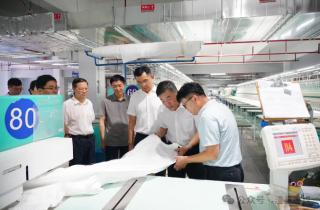 湖南省政協副主席李民等一行領導來訪湖南萌恒